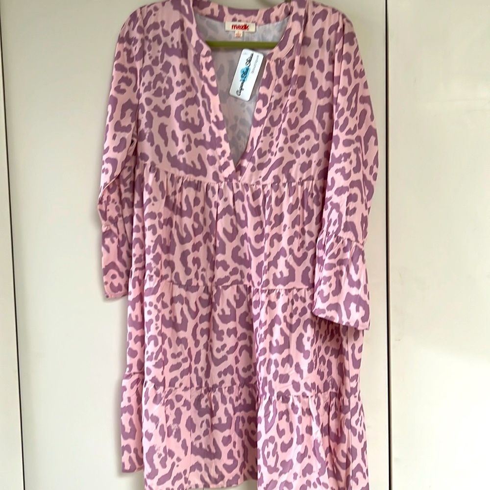 Mazik dress pink and purple